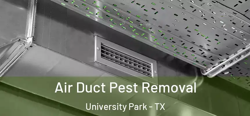  Air Duct Pest Removal University Park - TX