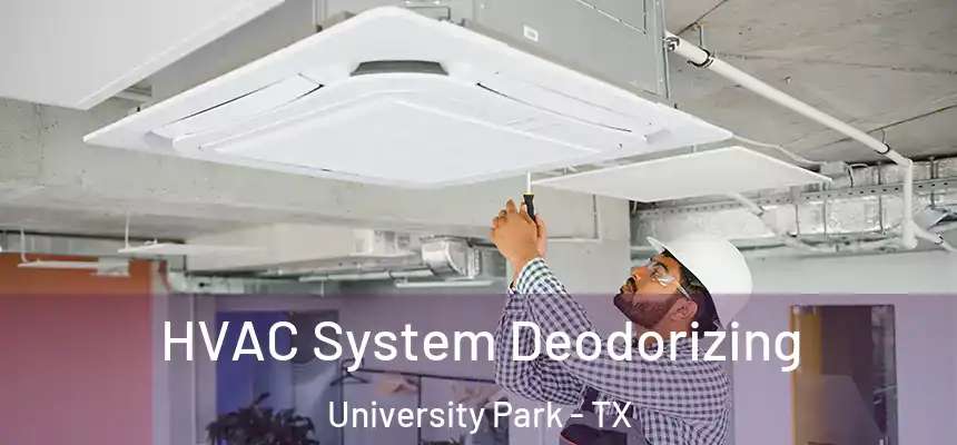 HVAC System Deodorizing University Park - TX